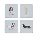 Комплект от 4 подложки Curious Dogs - Cooksmart ®