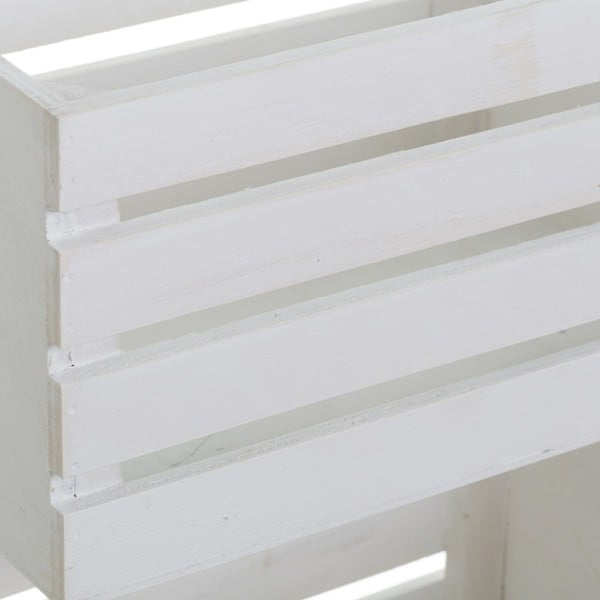 Бели кутии за съхранение в комплект от 3 бр. 31x23x15 cm – Casa Selección-image-2