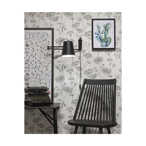 Черна стенна лампа Brisbane - it's about RoMi-image-1