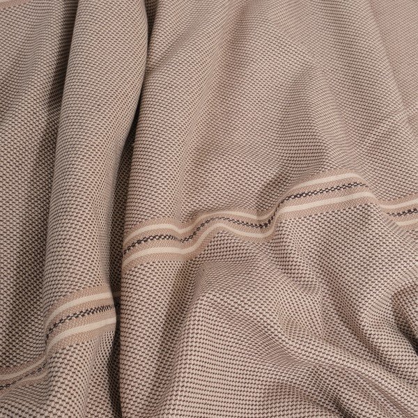 Сива и бежова памучна кърпа за баня , 70 x 130 cm Brunella - Foutastic-image-1