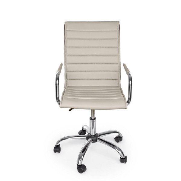 Кафяво-сив офис стол от имитация на кожа Perth – Yes Everyday-image-2