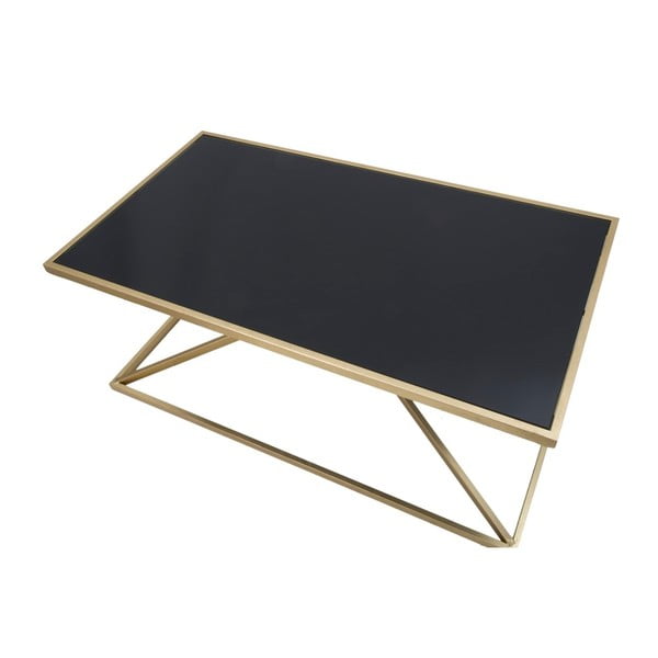Конферентна маса с черен стъклен плот , 110 x 60 cm Piramid - Mauro Ferretti-image-1