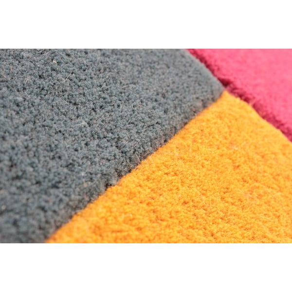 Пъстър вълнен килим , 120 x 180 cm Collage - Flair Rugs-image-2