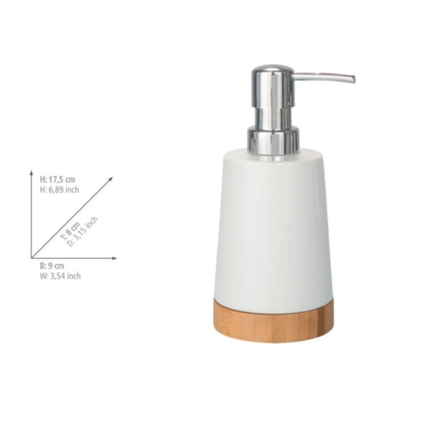 Дозатор за сапун , 330 ml Bamboo - Wenko-image-2