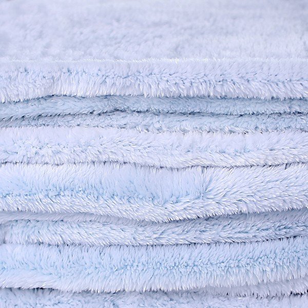 Светлосиньо одеяло от микрофибър BabyBlue, 170 x 210 cm Fluff - DecoKing-image-2