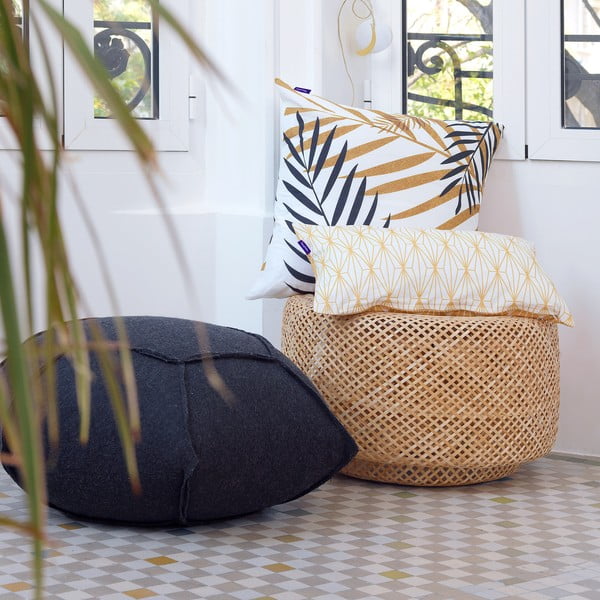 Комплект от 2 калъфки за възглавници 50x50 cm Foliage - Blanc-image-1