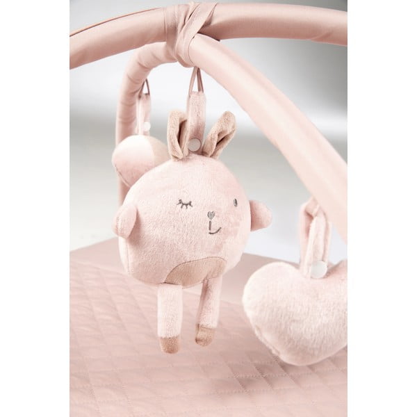 Розова детска постелка за игра Roba style - Roba-image-1