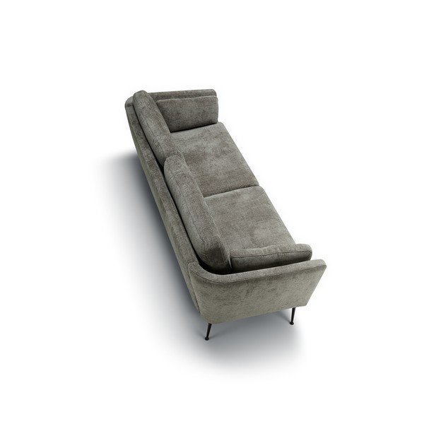 Сив кадифен диван 220 cm Mynta – Sits-image-4