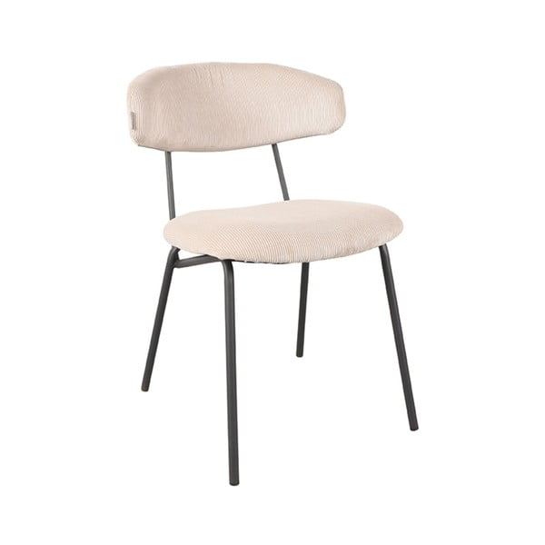 Кремави трапезни столове в комплект от 2 броя Zack - LABEL51