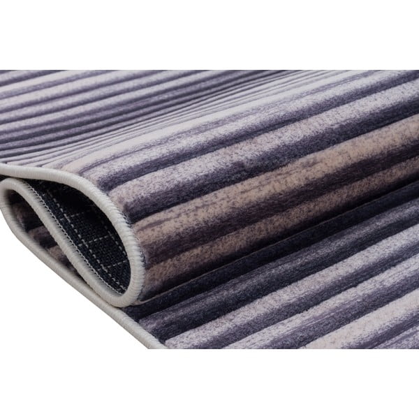 Сив/бежов миещ се килим 180x120 cm - Vitaus-image-1