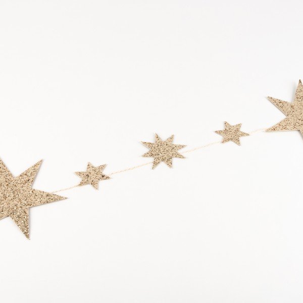 Гирлянд Glitter Stars - Meri Meri-image-2
