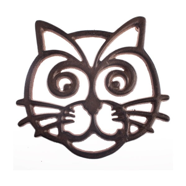 Чугунена подложка за тенджера във формата на котка Rustico - Dakls