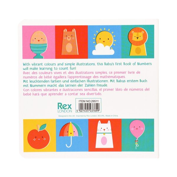 Интерактивна играчка Baby's First Book of Numbers – Rex London-image-4