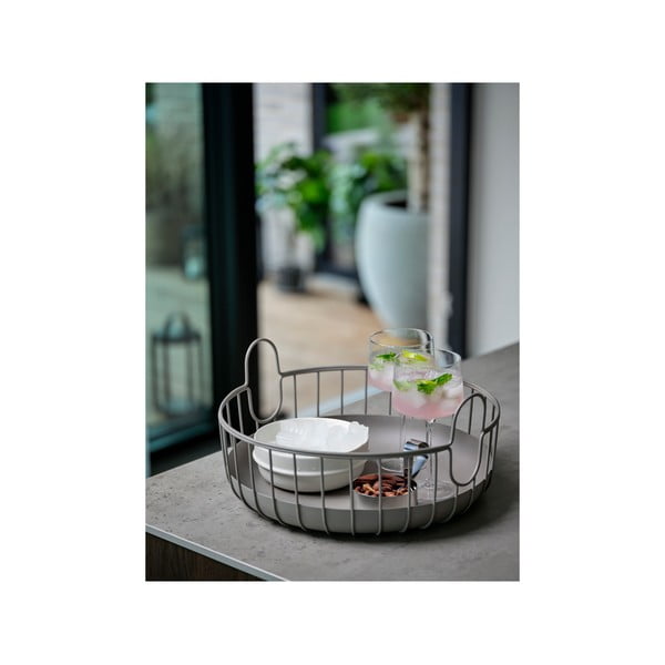 Телена метална кошница ø 38x18 cm Inu – Zone-image-2