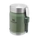 Зелен термос за храна от неръждаема стомана 400 ml Legendary Classic Hammer Tone Green – Stanley