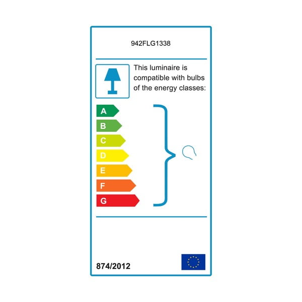 Бяла/в месингов цвят подова лампа със стъклен абажур (височина 146 cm) Viran – Opviq lights-image-4