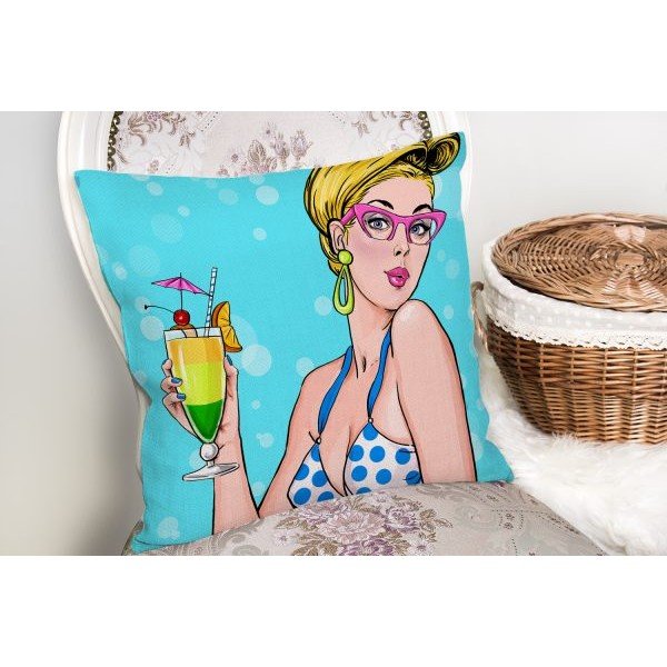 Калъфка за възглавница Kanuha, 45 x 45 cm - Minimalist Cushion Covers-image-2