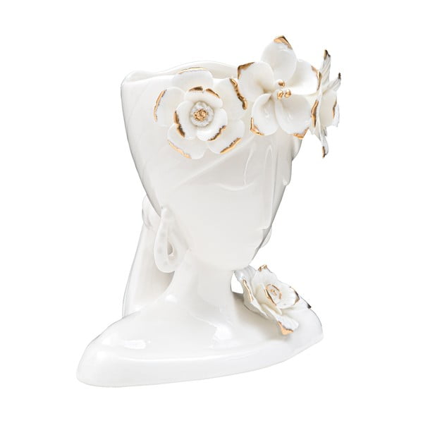 Бяла порцеланова ваза Жена Young - Mauro Ferretti-image-2