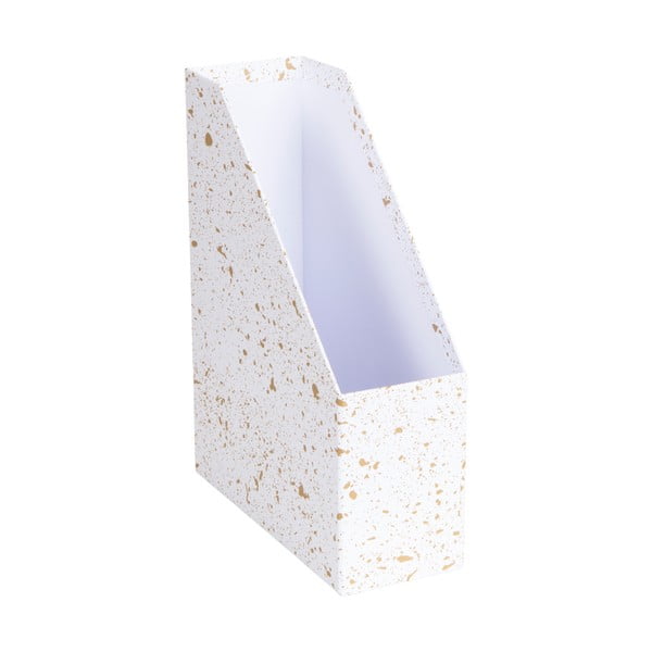Органайзер за документи в златно и бяло Estelle Viktoria - Bigso Box of Sweden-image-2