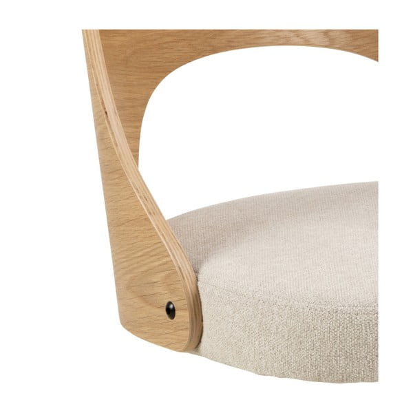 Бежов/естествен трапезен стол Lucy – Actona-image-4