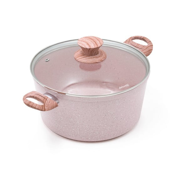 Саксия с капак Stonerose Rose Giuseppe, ø 24 cm - Bisetti