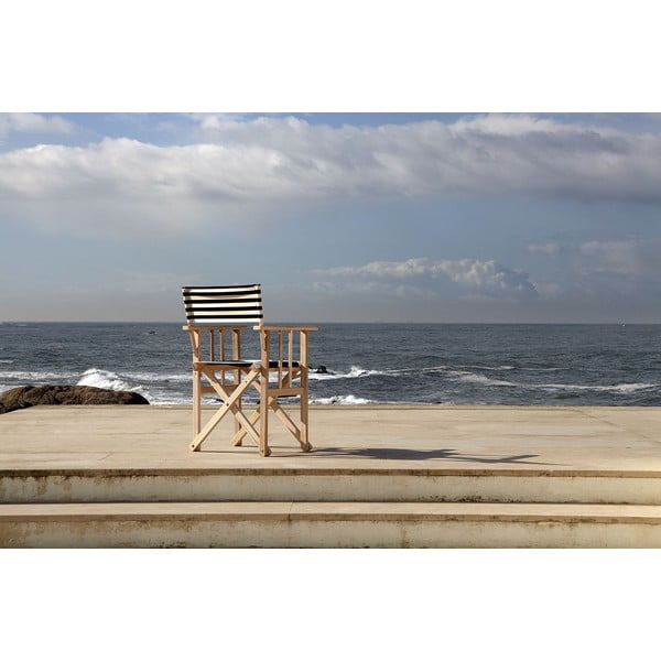 Skládací židle Director, bílá-image-1