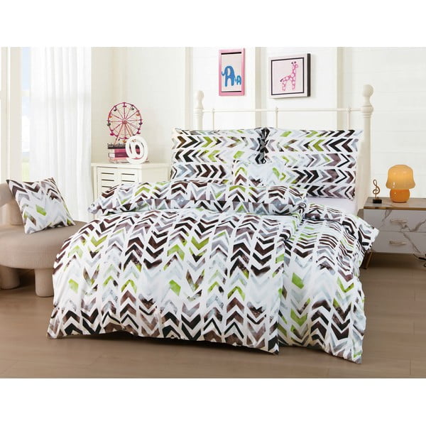 Единично  спално бельо от микросатен 6 части 140x200 cm Madison – JAHU collections