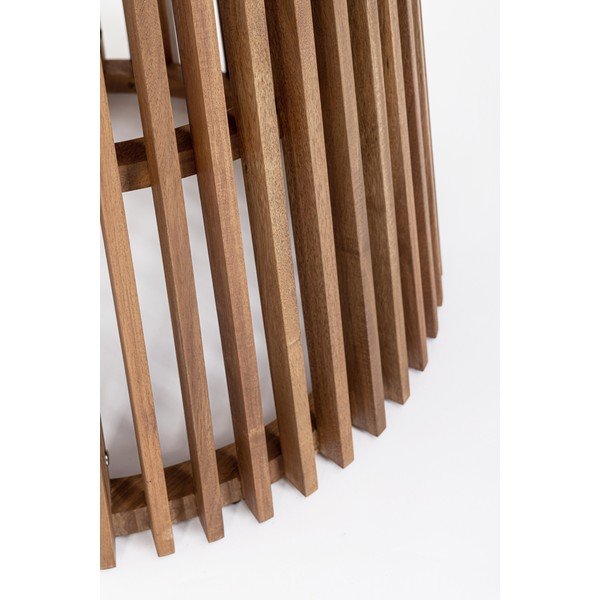 Кръгла градинска маса за хранене от масивна акация ø 120 cm Rodano – Bizzotto-image-3