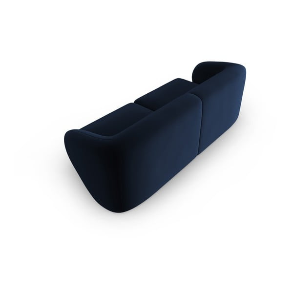 Син кадифен диван 188 cm Paolo – Milo Casa-image-3