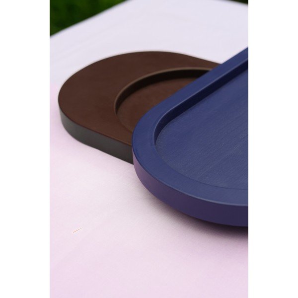 Дървен  декоративен поднос 15x32 cm Tenu – noo.ma-image-3