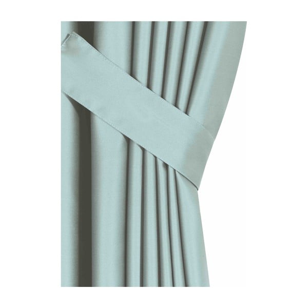 Зелена полузавеса 260x100 cm - Mila Home-image-1