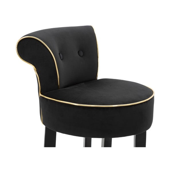 Бар стол от синьо кадифе 96 cm Luxy - Mauro Ferretti-image-4