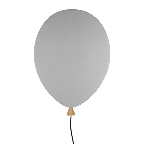 Сива стенна лампа Globen Lighting Balloon - Globen Lighting