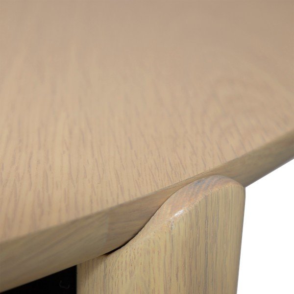 Кръгла трапезна маса от декор от дъб  ø 122 cm Paragon – DAN-FORM Denmark-image-3