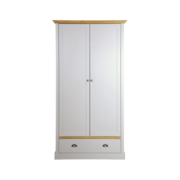 Сив и бял гардероб Сандрингам, 192 x 104 cm - Steens