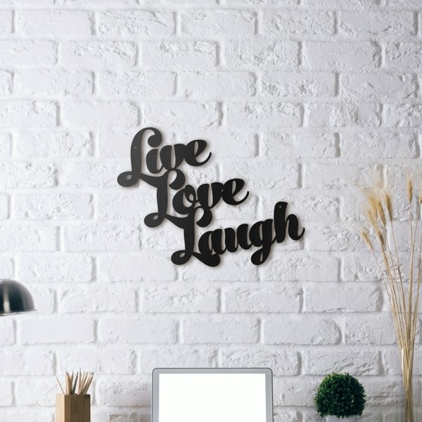 Dekorace na stěnu Live Love Laugh