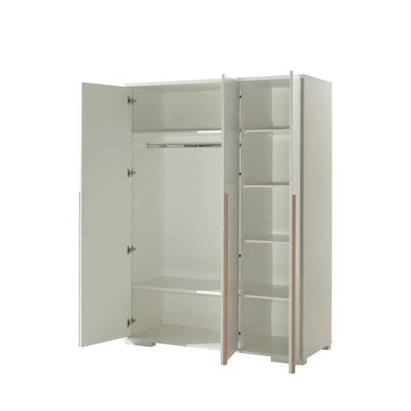 Бял детски гардероб 146x195 cm London – Vipack-image-2