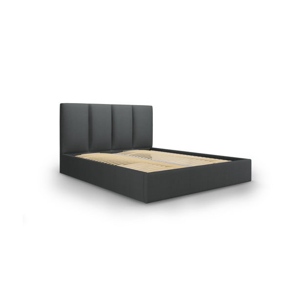 Тъмно сиво двойно легло , 140 x 200 cm Juniper - Mazzini Beds