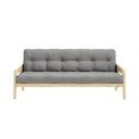 Сив разтегателен диван 204 cm Grab - Karup Design