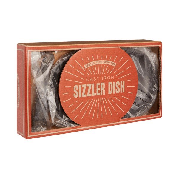 Servírovací mísa s dřevěným prkénkem Premier Housewares Sizzler, 23 x 14 cm-image-1