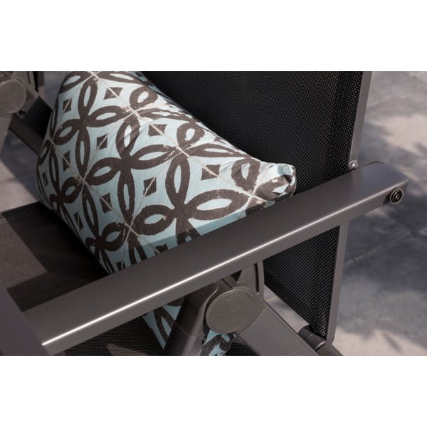 Тъмносив градински стол метален Aruba – Hartman-image-1