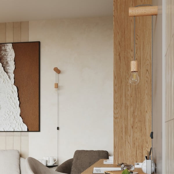 Стенна лампа естествена Arcadia – Sollux-image-1