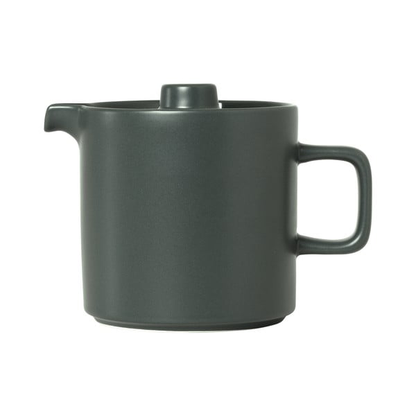 Тъмнозелен керамичен чайник Pilar, 1 л - Blomus