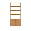 Библиотека от декор от дъб  в естествен цвят 80x200 cm Kyoto – House Nordic
