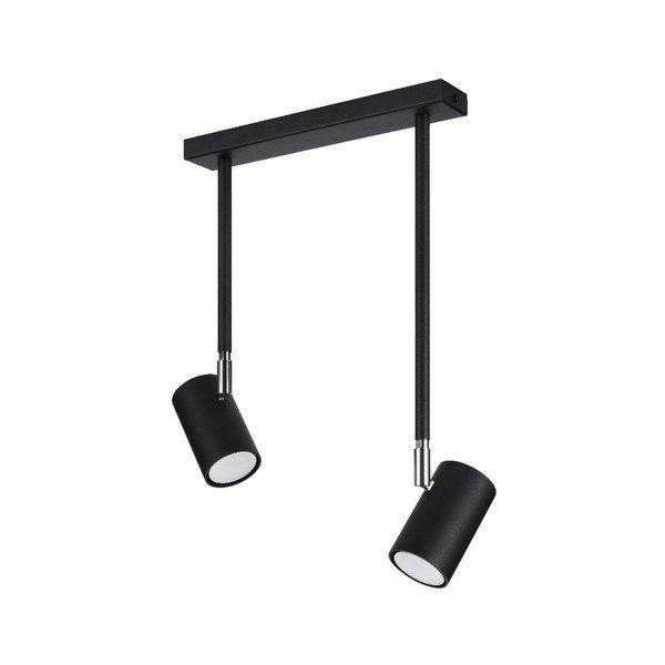 Черен прожектор 10x30 cm Jones – Sollux-image-3