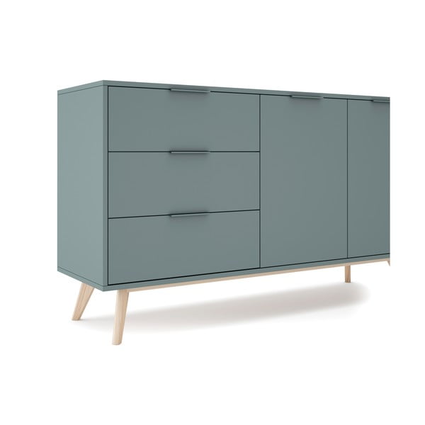 Скрин сиво-зелен 140x81x40 cm Pisco – Marckeric-image-2