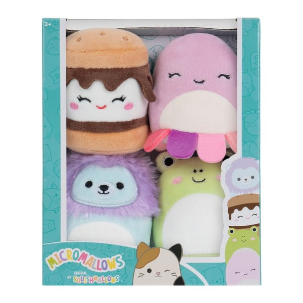 Плюшени играчки 4 бр. Micromallows 4Pack – SQUISHMALLOWS-image-1
