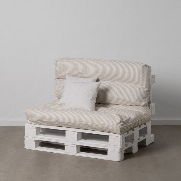 Бяло-бежови възглавници за градински стол в комплект от 4 бр. за палети 80x112 cm – Ixia-image-1