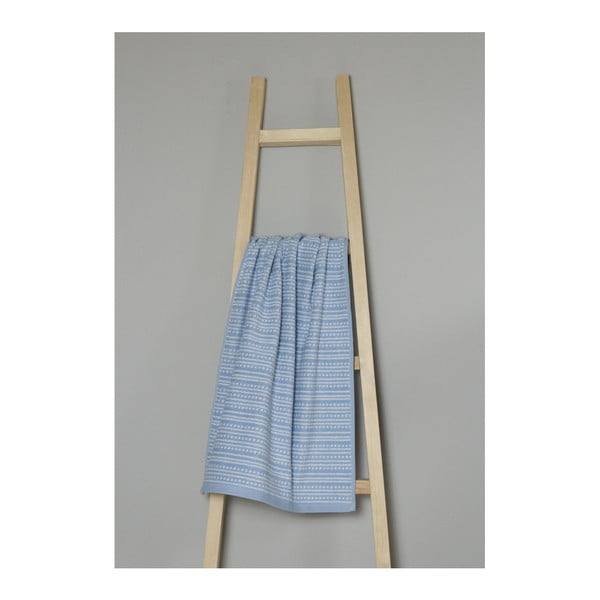 Синя памучна спа кърпа, 50 x 90 cm - My Home Plus