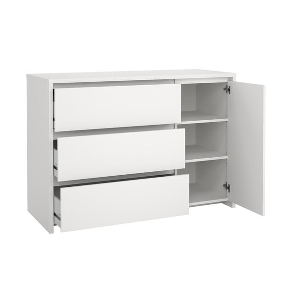 Бял скрин 119x84x48 cm Next – Tvilum-image-4